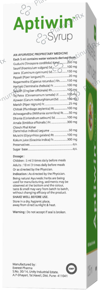 Aptiwin Appetite Stimulant Syrup