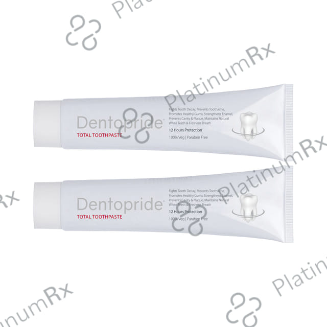 Dentopride Total Toothpaste (100gm Each) 2 Tube