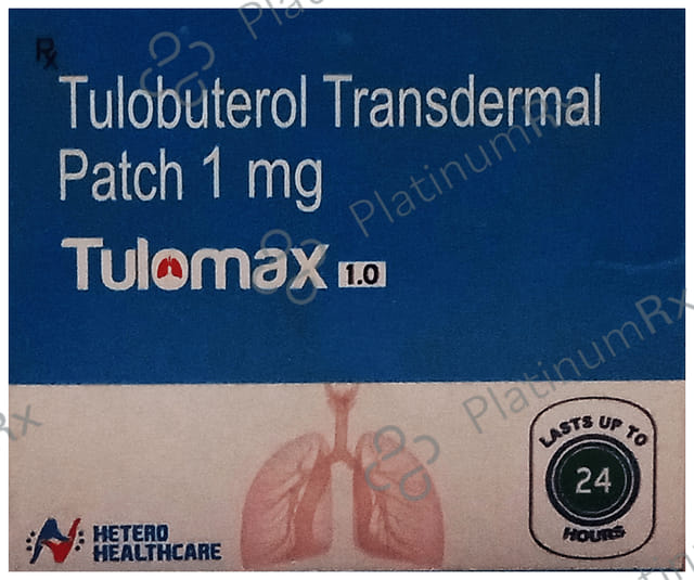 Tulomax 1.0 Transdermal Patch