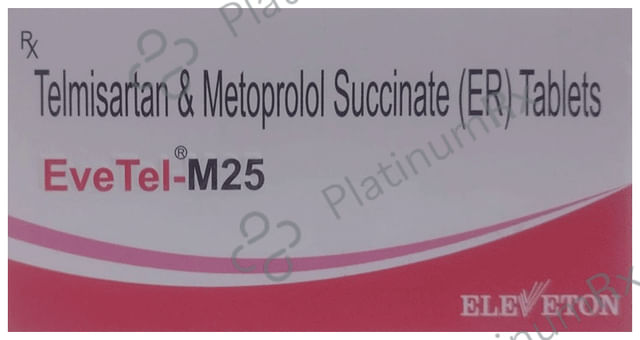 Evetel-M 25 Tablet ER