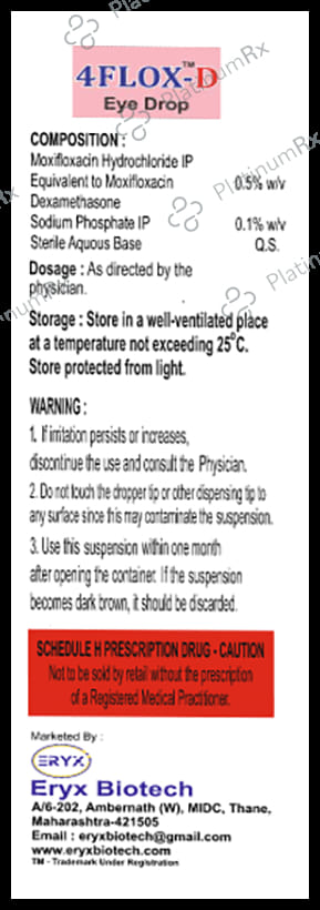 4Flox D Eye Drop 10ml