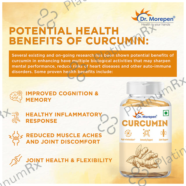 Dr. Morepen Curcumin Veg Capsule