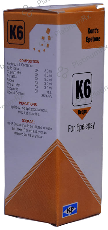 Kent's K6 Epelepsy Oral Drops