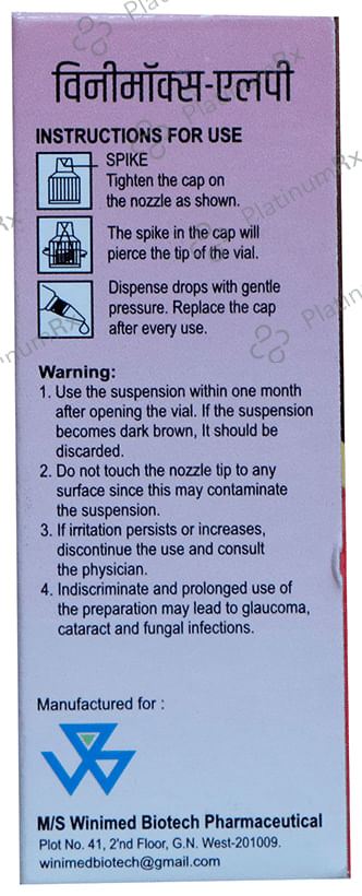 Winimox-LP Eye Drop BAK Free