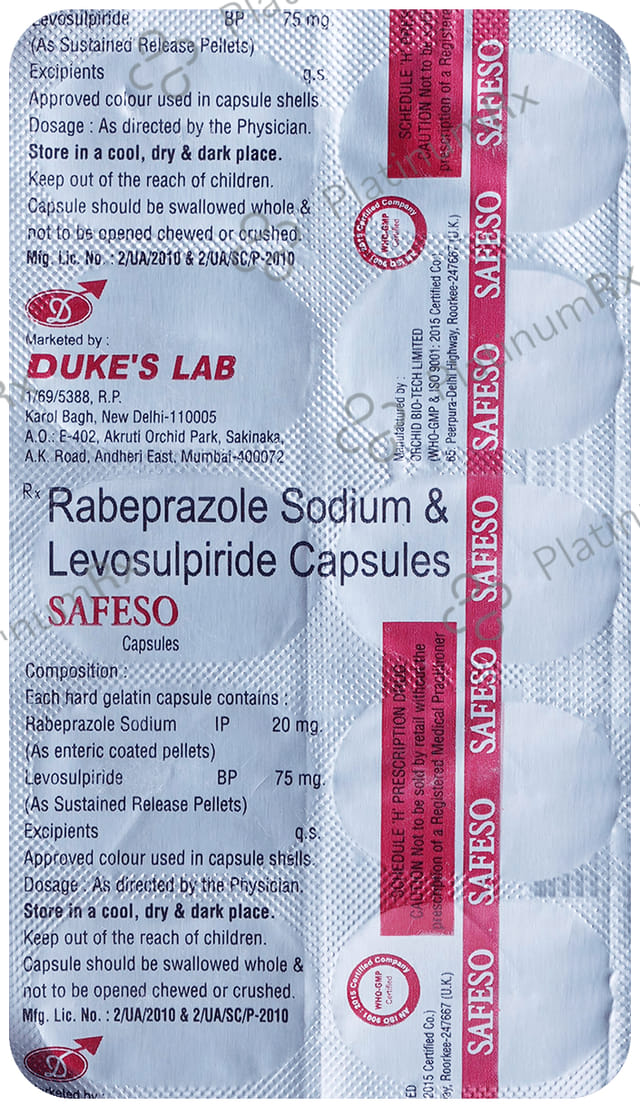Safeso Capsule SR