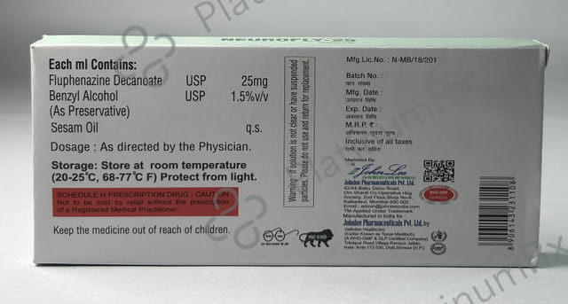 Neurofly 25mg Injection 1ml