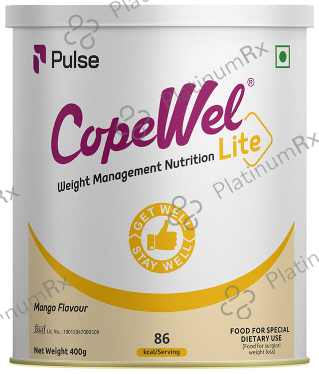 Pulse Copewell Lite Powder Mango 400gm