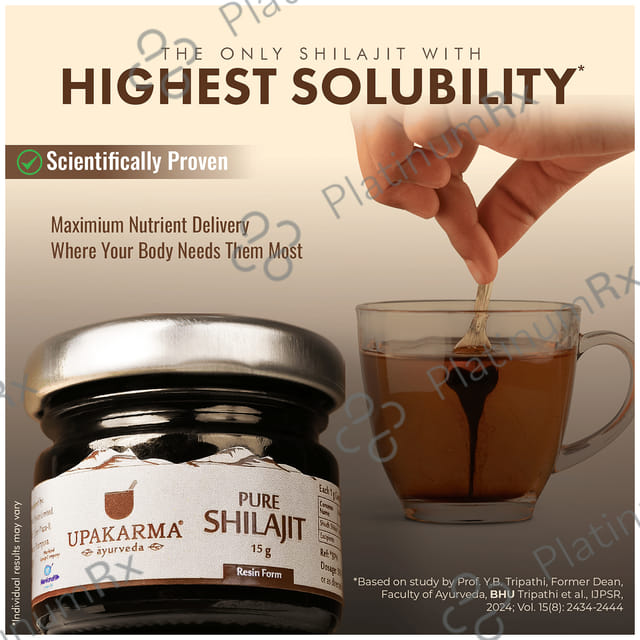 Upakarma Ayurveda Pure Shilajit
