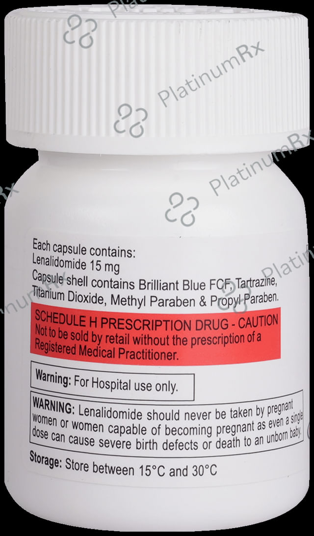 Lenalid 15mg Capsule 30s