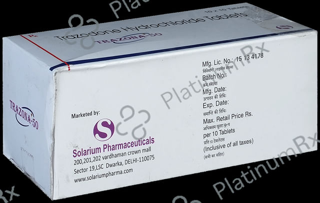 Trazona 50mg Tablet