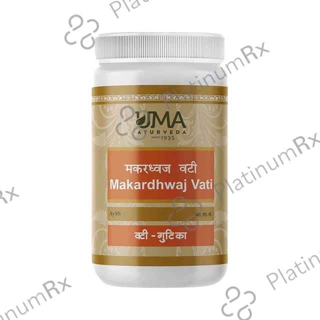 Uma Ayurveda Makardhwaj Vati 1000 tablets