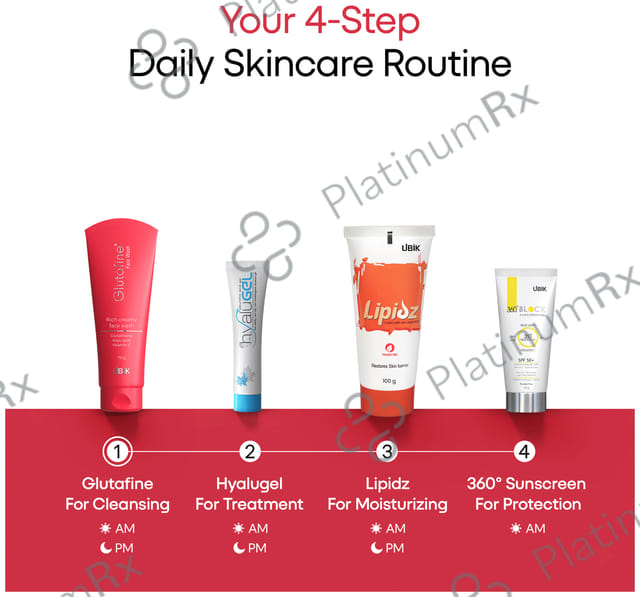 Glutafine Rich Creamy Face Wash 70gm
