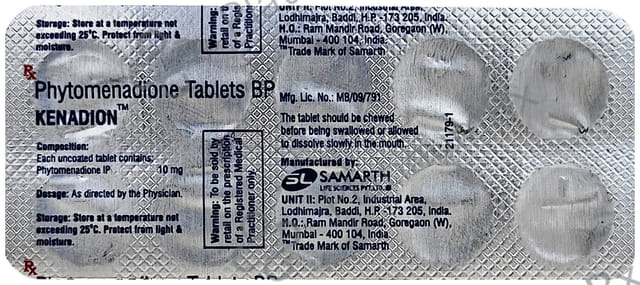 Kenadion 1mg Tablet 10s