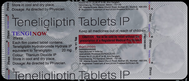 Tenginow 20mg Tablet 10s