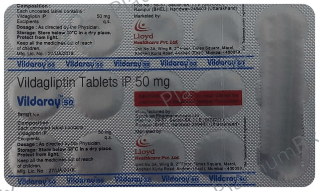 Vildaray 50mg Tablet 15s