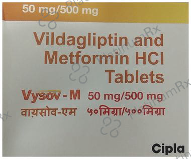 Vysov M 500/50mg Tablet 15s