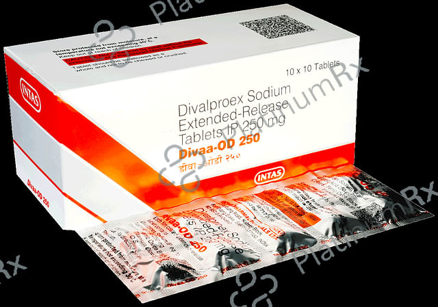 Divaa OD ER 250mg Tablet 10s