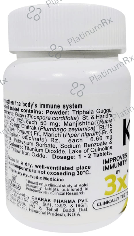 Charak Ayurvedic Kofol Immunity Tablet