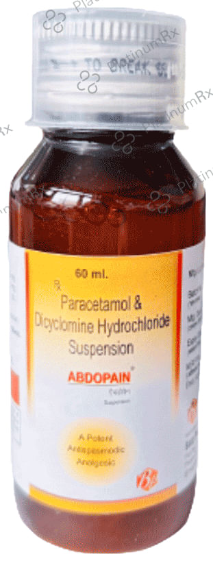 Abdopain 5/125mg Oral Suspension 60ml