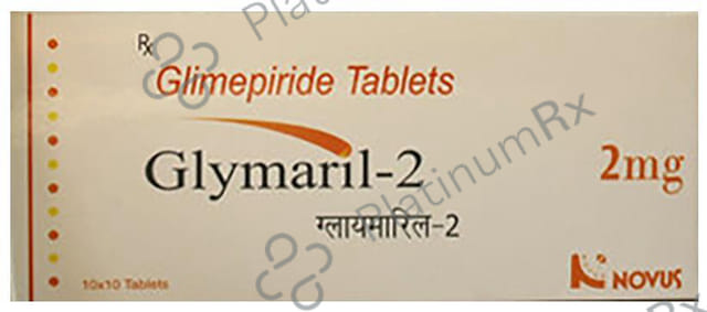 Glymaril 2mg Tablet