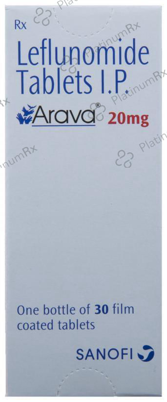 Arava 20mg Tablet