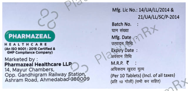 E 60/4mg Thiozeal Tablet 10s