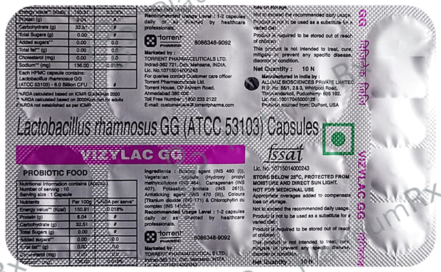 Vizylac GG 6B Capsule 10s