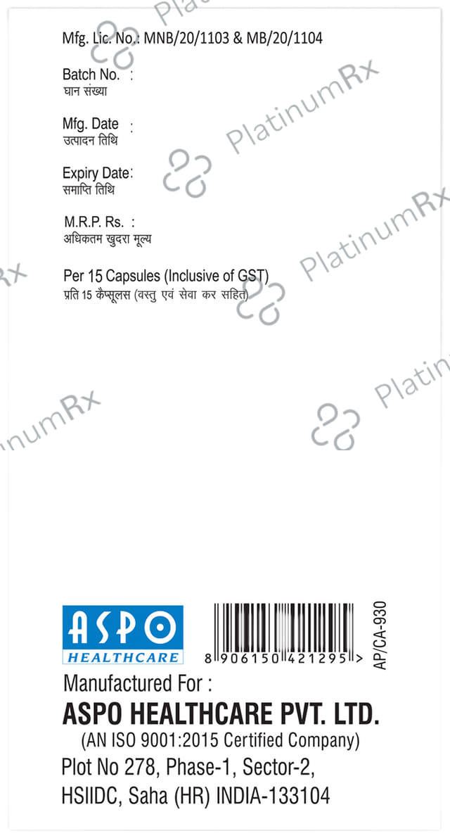Rozucol AC 75mg/10mg/75mg Capsule