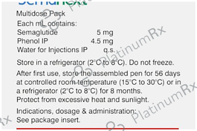 Semanext Injection (3ml Cartridge + 10 Needles)