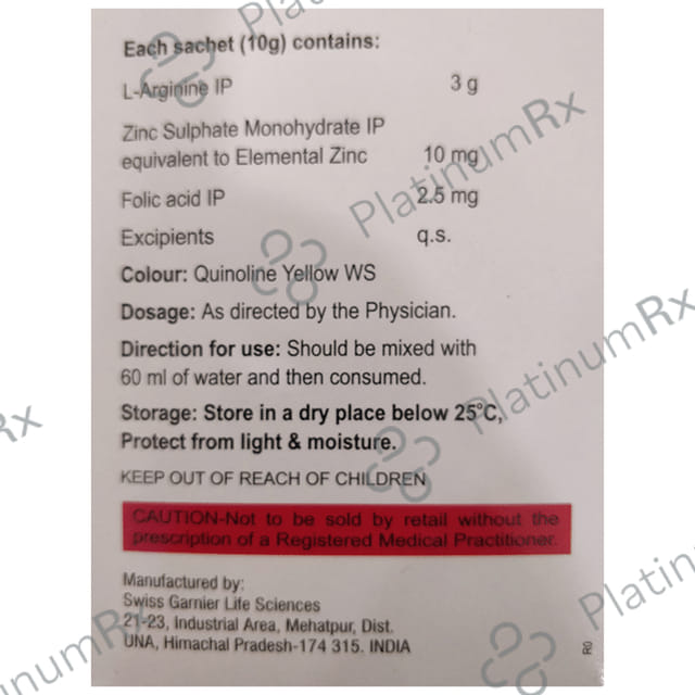 Care 36 Sachet Lemony Orange Sugar Free 10gm