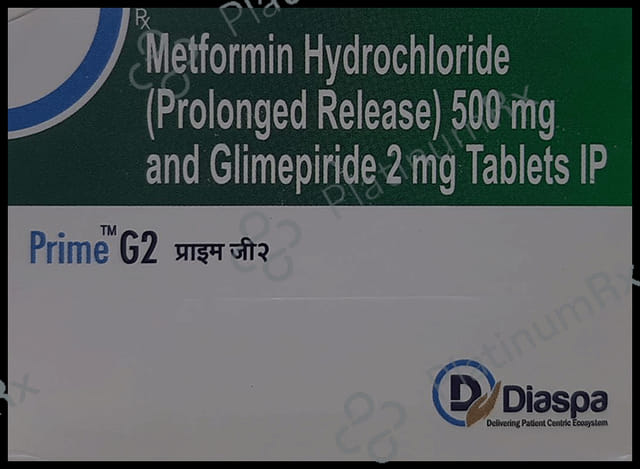 Prime G 2/500mg Tablet PR 10s
