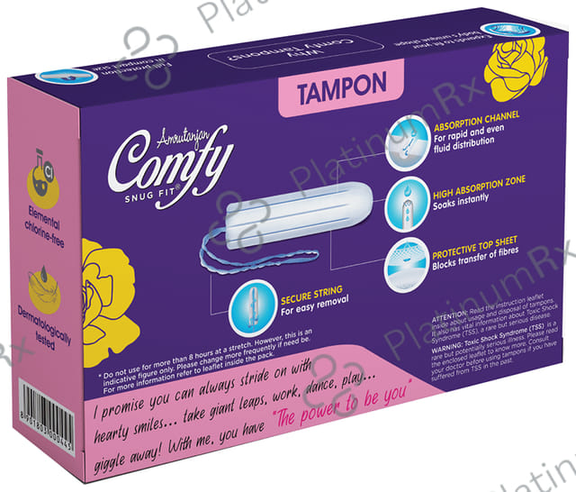 Amrutanjan Comfy Snugfit Tampons Super 16s