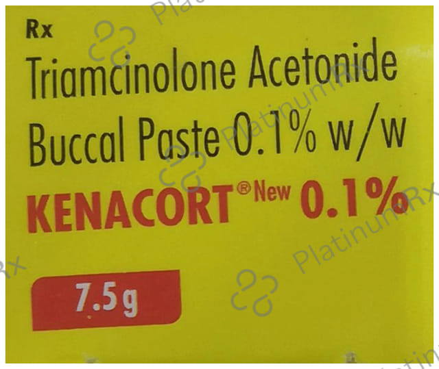 New Kenacort 0.1% Paste 7.5gm