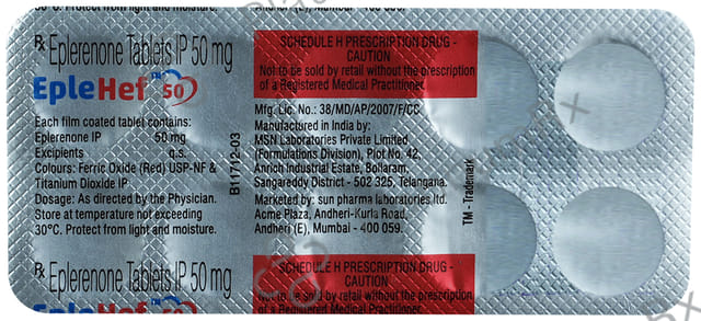 Eplehef 50mg Tablet 10s