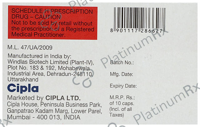 Urimax Z 0.4/30mg Capsule MR 10s