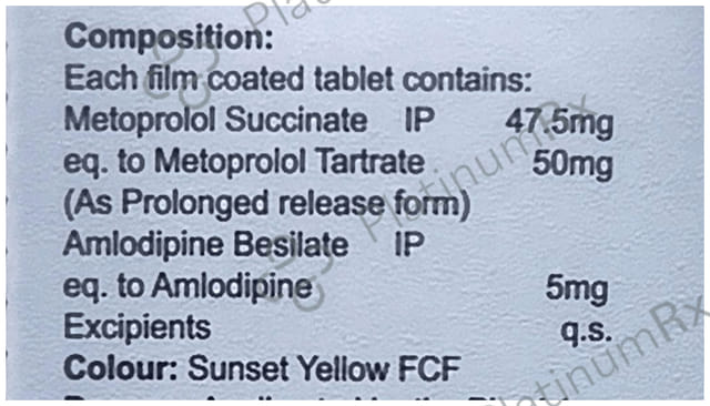 Ventaprol AM 5/50mg Tablet PR 15s