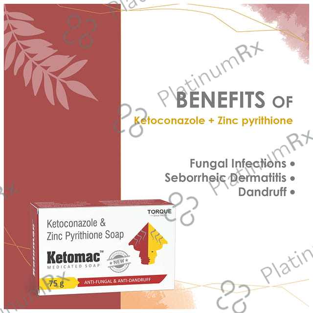 KetomAC Medicated Soap 75gm