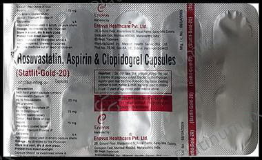 Statfit-Gold 20/75/75mg Capsule 10s
