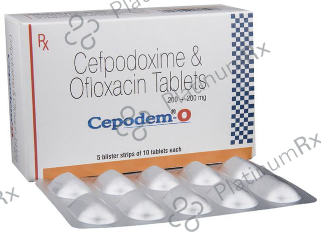 Cepodem O 200/200mg Tablet 10s