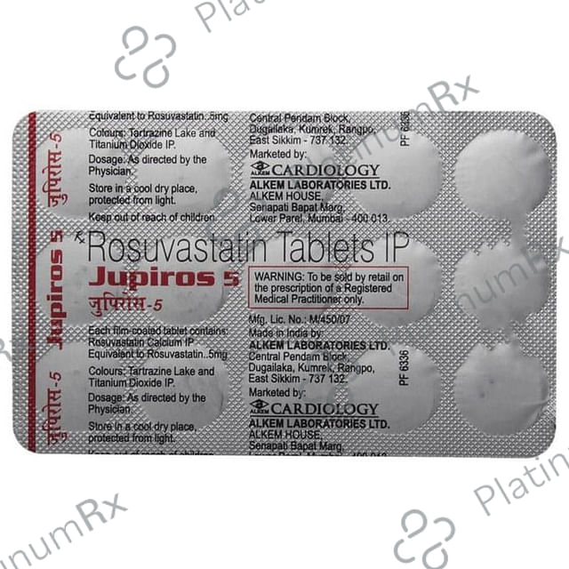 Jupiros 5mg Tablet 15s