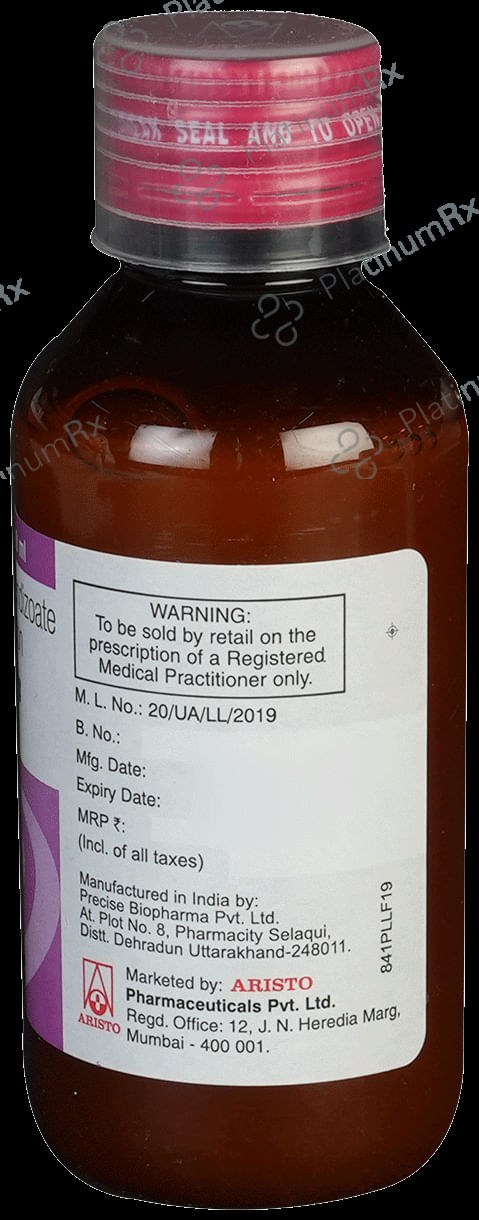 Zerotuss 20mg Sugar Free Oral Suspension 100ml