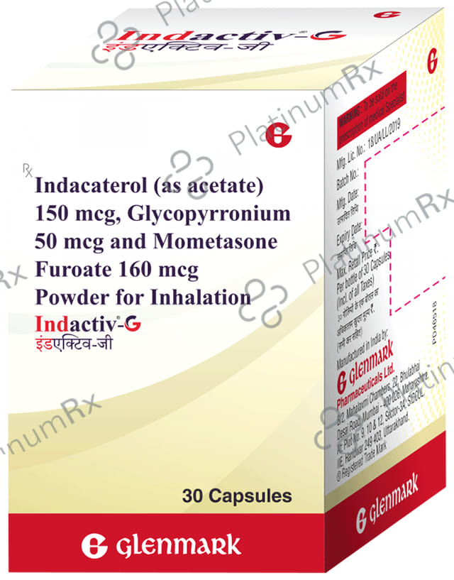 Indactiv G Capsule 30s
