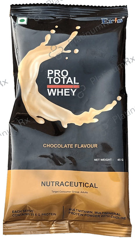 Prototal Whey Protein Chocolate Flavour Powder 45gm