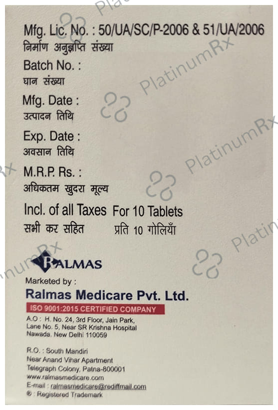 Calcyxx CT Tablet 10s