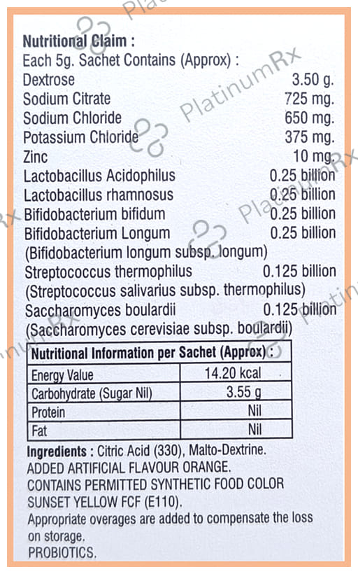 Nutrisrot Electro Aqua ORS Sachet 1s
