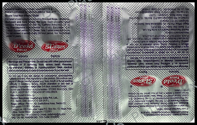 D Cold Total Tablet 6 Tablet