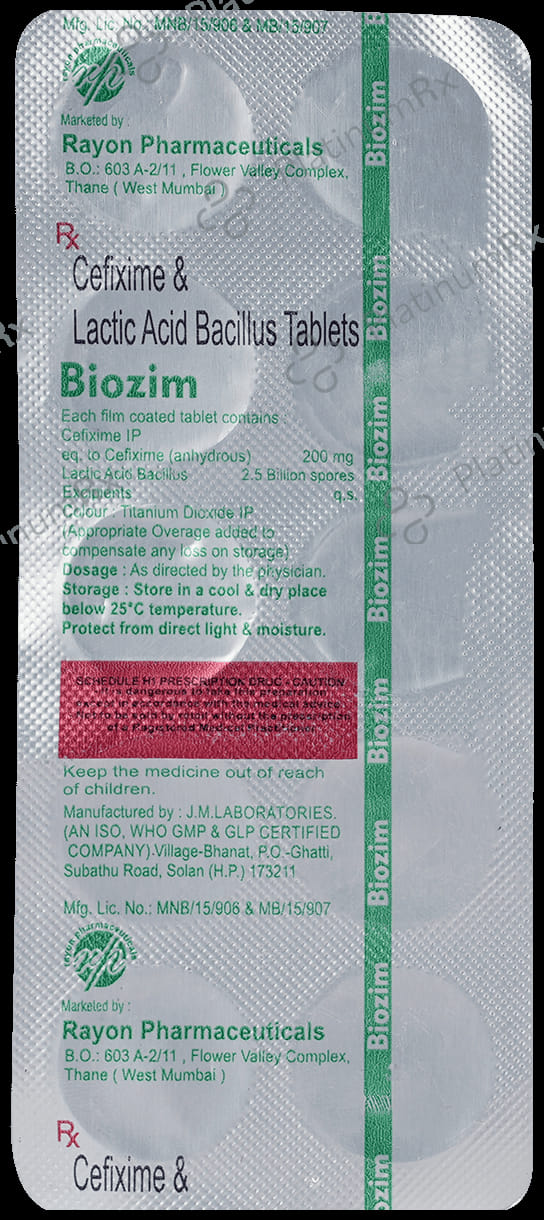 Bilacad M 20/10mg Tablet 10s