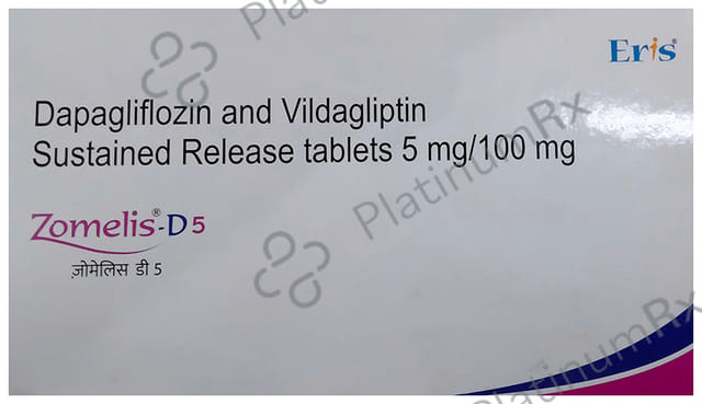 Zomelis D 5/100mg Tablet SR 10s