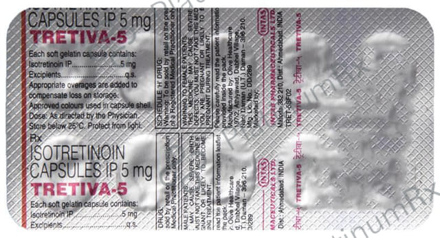Tretiva 5mg Capsule 10s