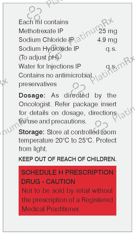 Methotex 1000mg Injection 40ml